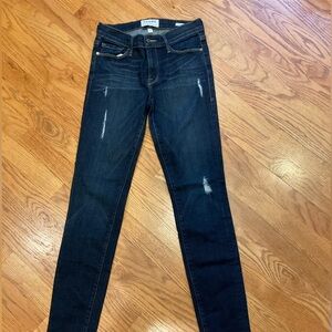 Frame Denim Women’s size 27 Dark Wash Le Skinny De Jeanne Jeans